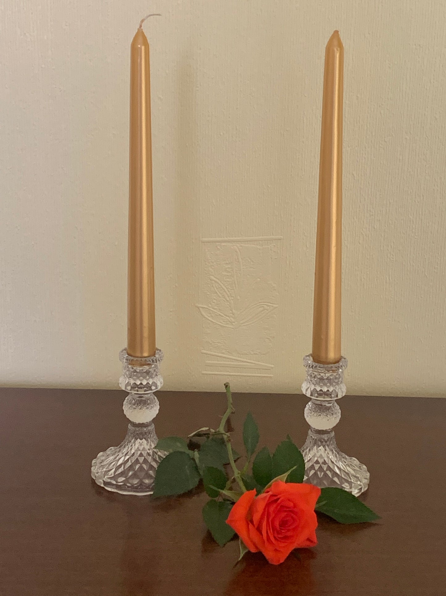 10" tapered Candles