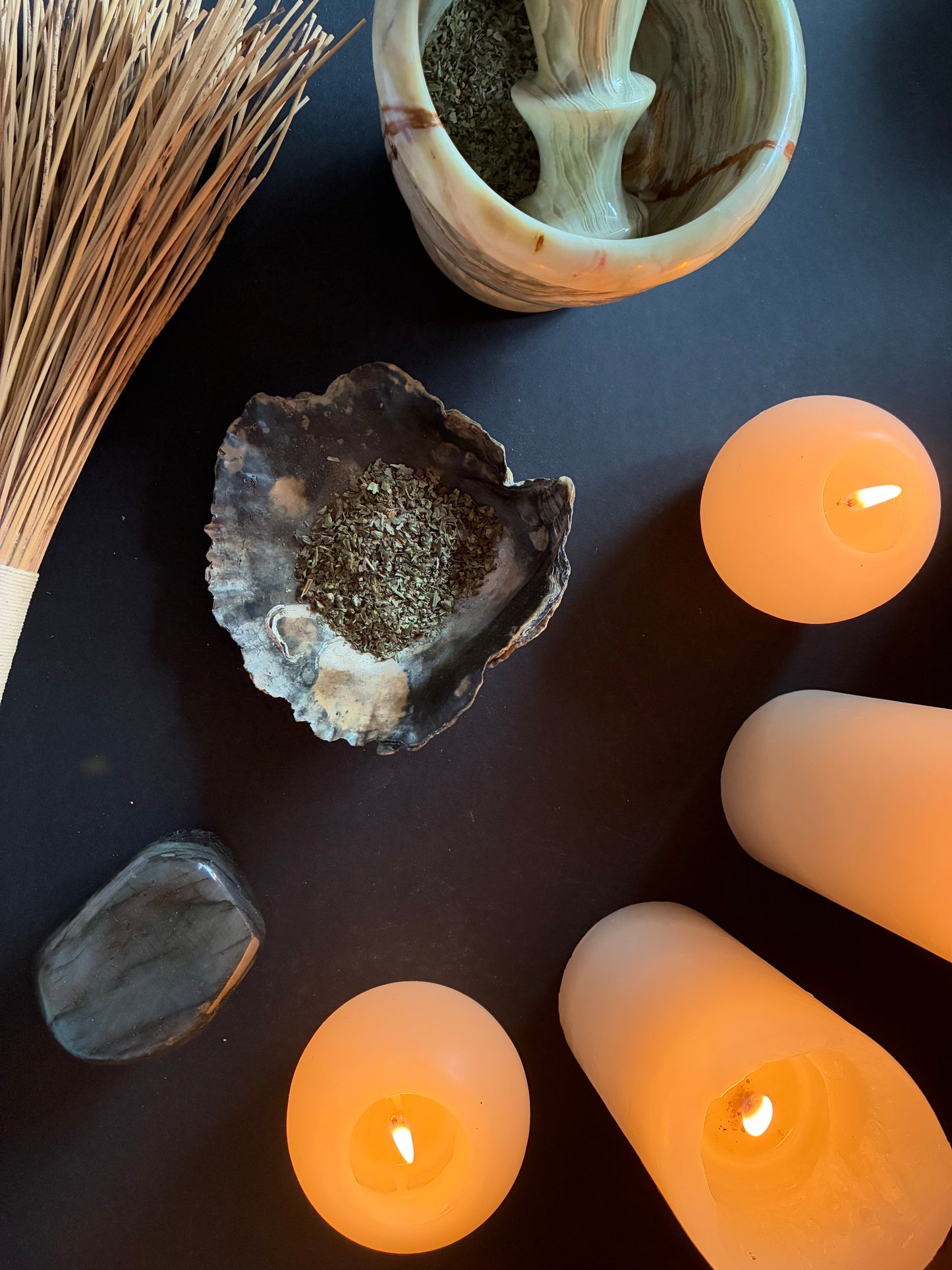 Basil Burning Herb for Witchcraft, Love & Prosperity Magic