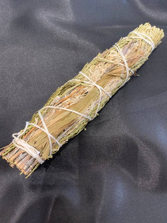 7.5" Sage, Cedar and Sweetgrass Smudge Sticks