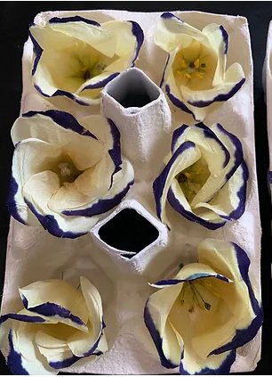 Lisianthus - 6 Real Dried Flowers